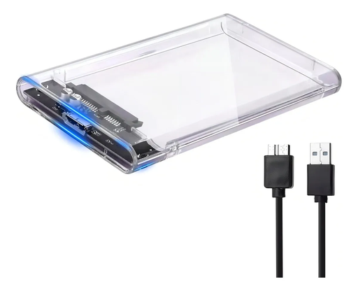 Carcasa Disco Duro 2.5" USB 3.0 SATA HDD SSD Aluminio Portátil